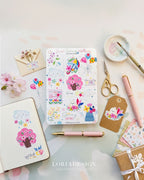 Sweet Spring Hello Sticker Sheet