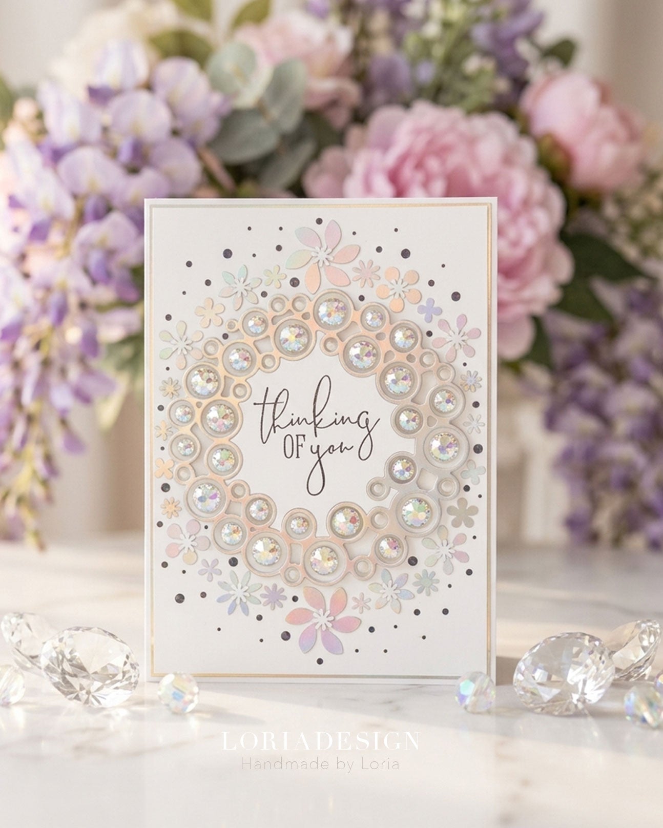 Thinking of You Handmade Card