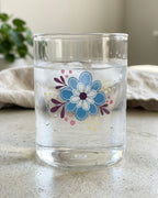 Clear Floral Sticker