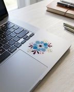 Clear Floral Sticker