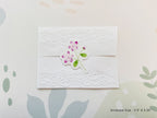 Clear Floral Sticker – Soft Cherry Blossom