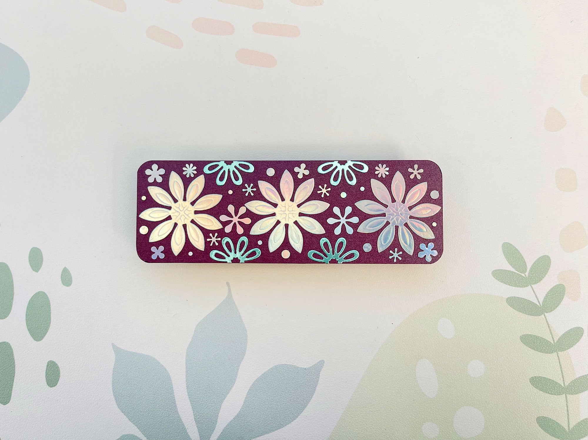 Handmade Floral Bookmark