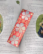Golden Festival Handmade Bookmark