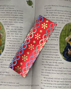 Golden Festival Handmade Bookmark