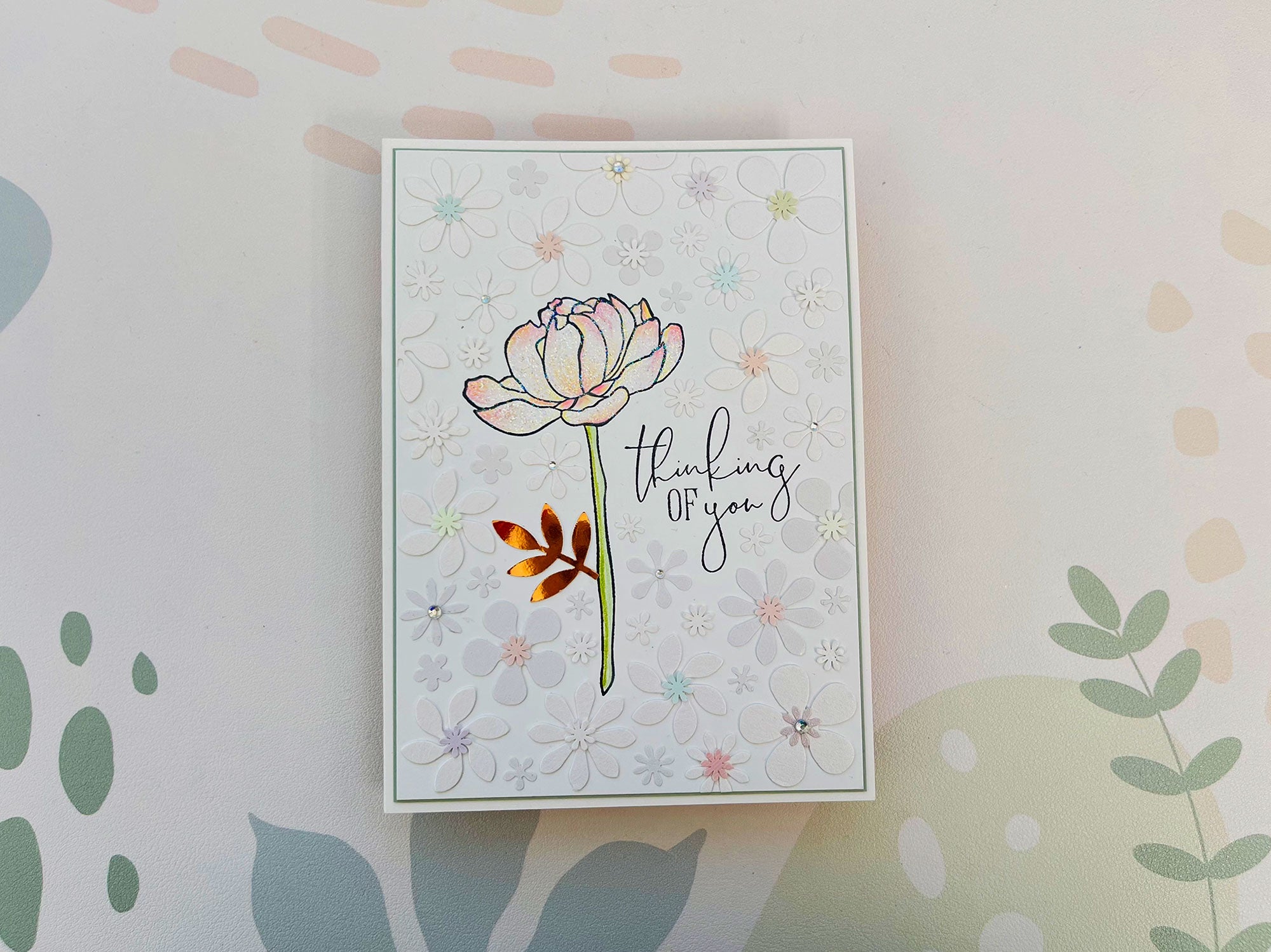 Thinking of You Handmade Card