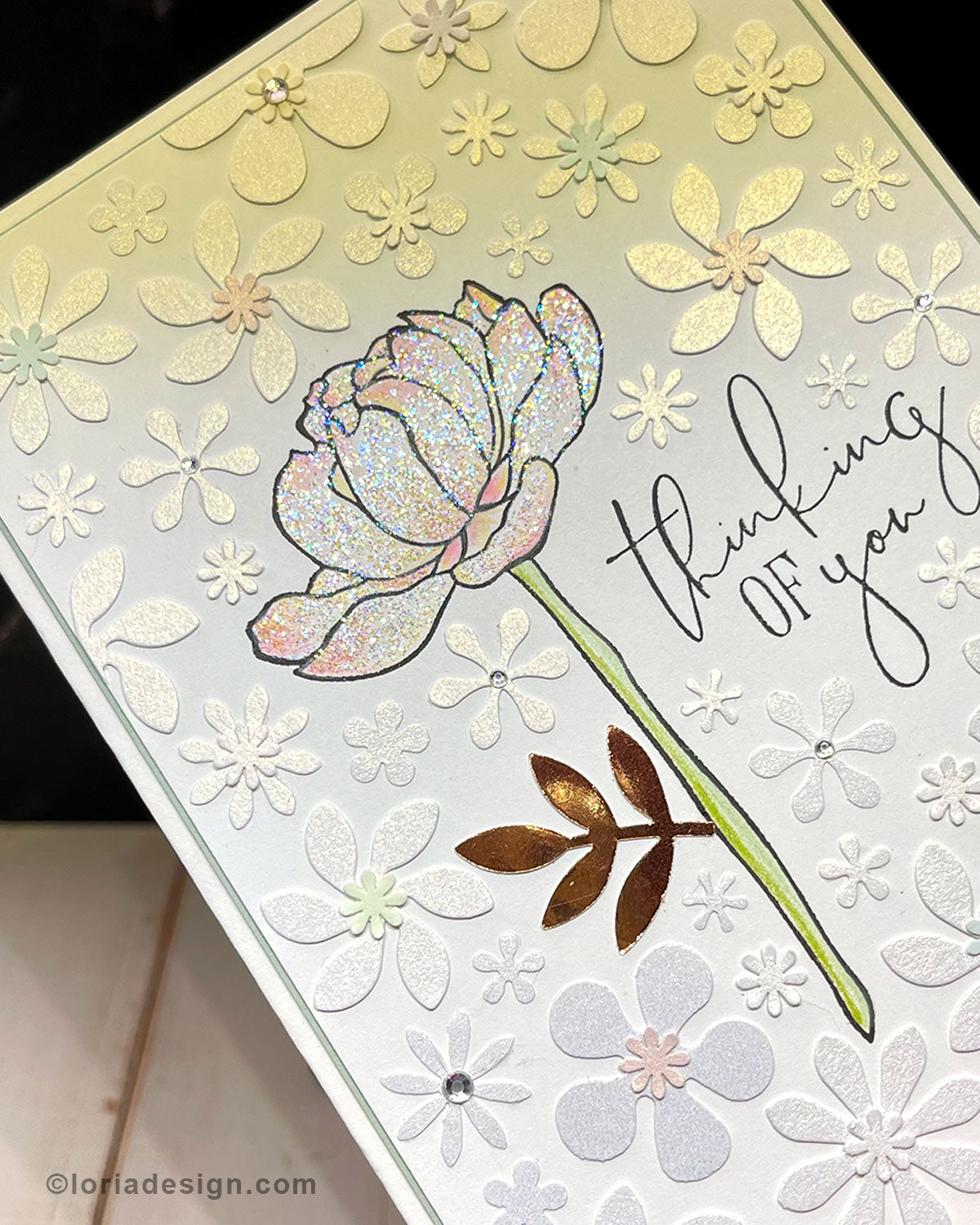 Thinking of You Handmade Card