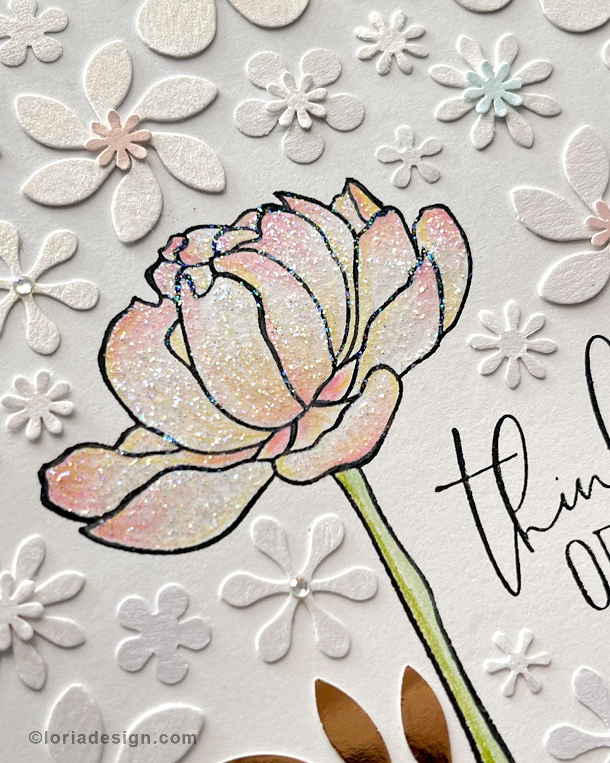 Thinking of You Handmade Card