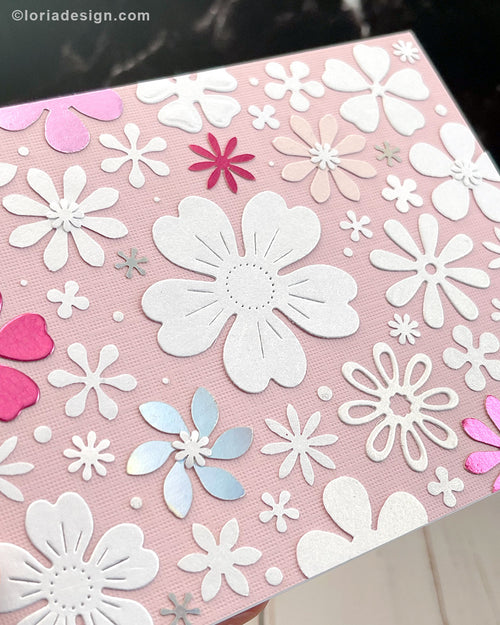 Blank Greeting Card - Pink
