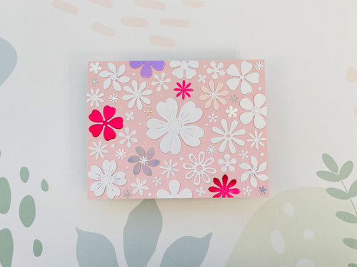 Blank Greeting Card - Pink