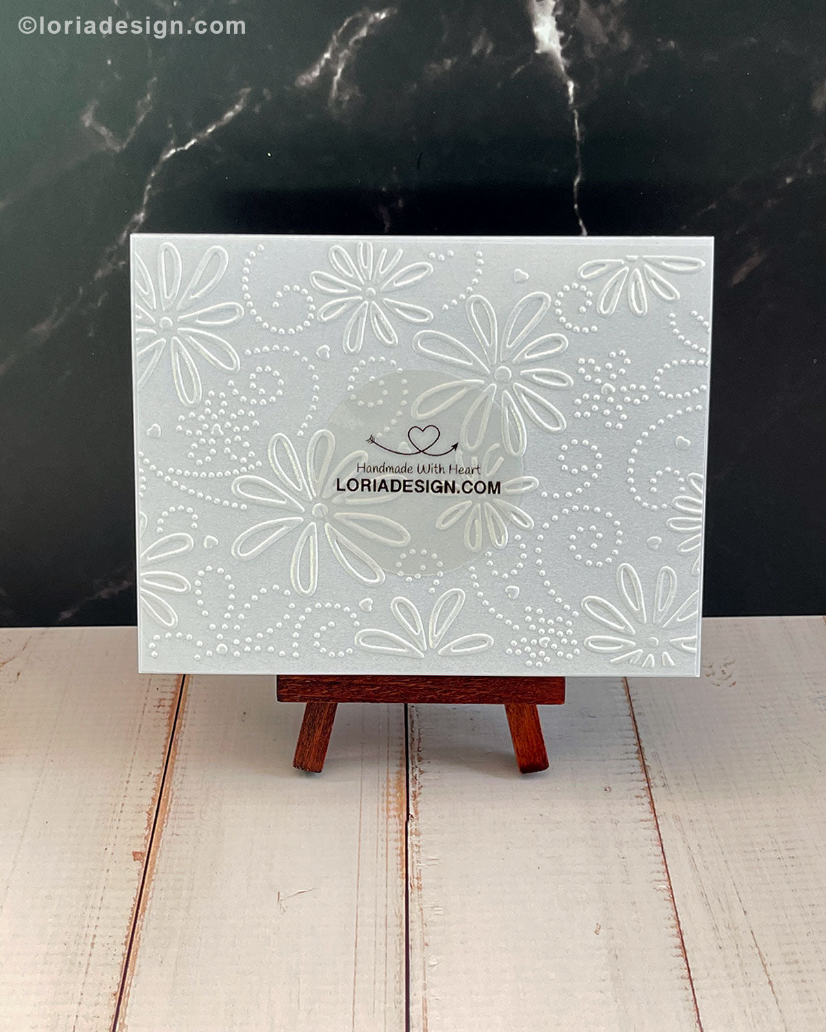 Blank Greeting Card - Pink