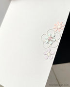 Love is in the air Handmade Card