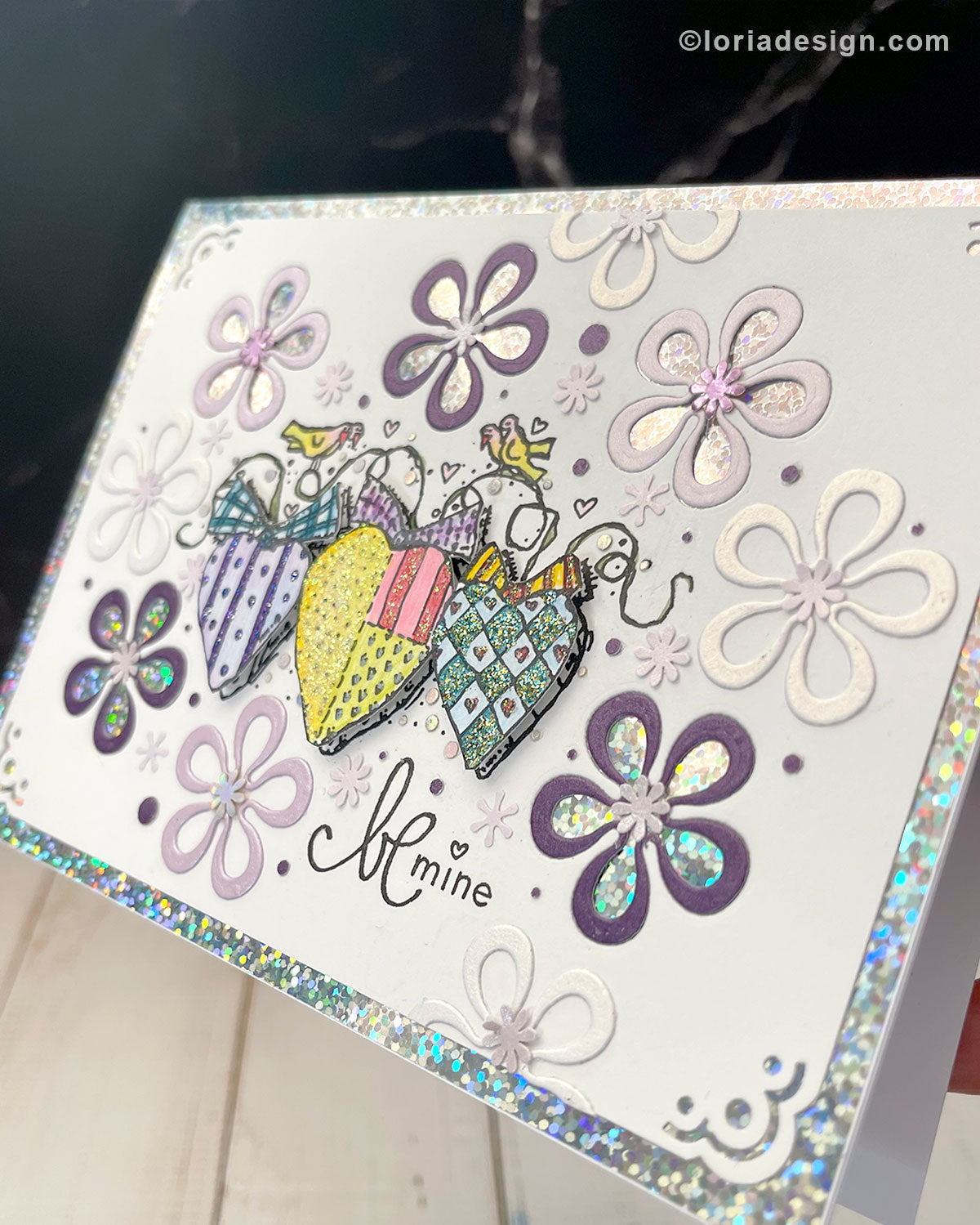 Be mine Handmade Card