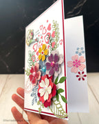Love grows Handmade Card