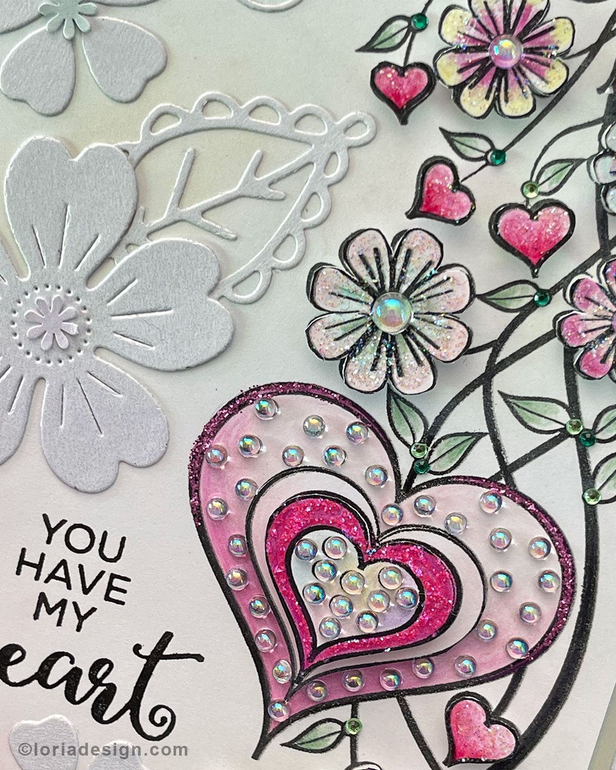 You have my heart Handmade Card