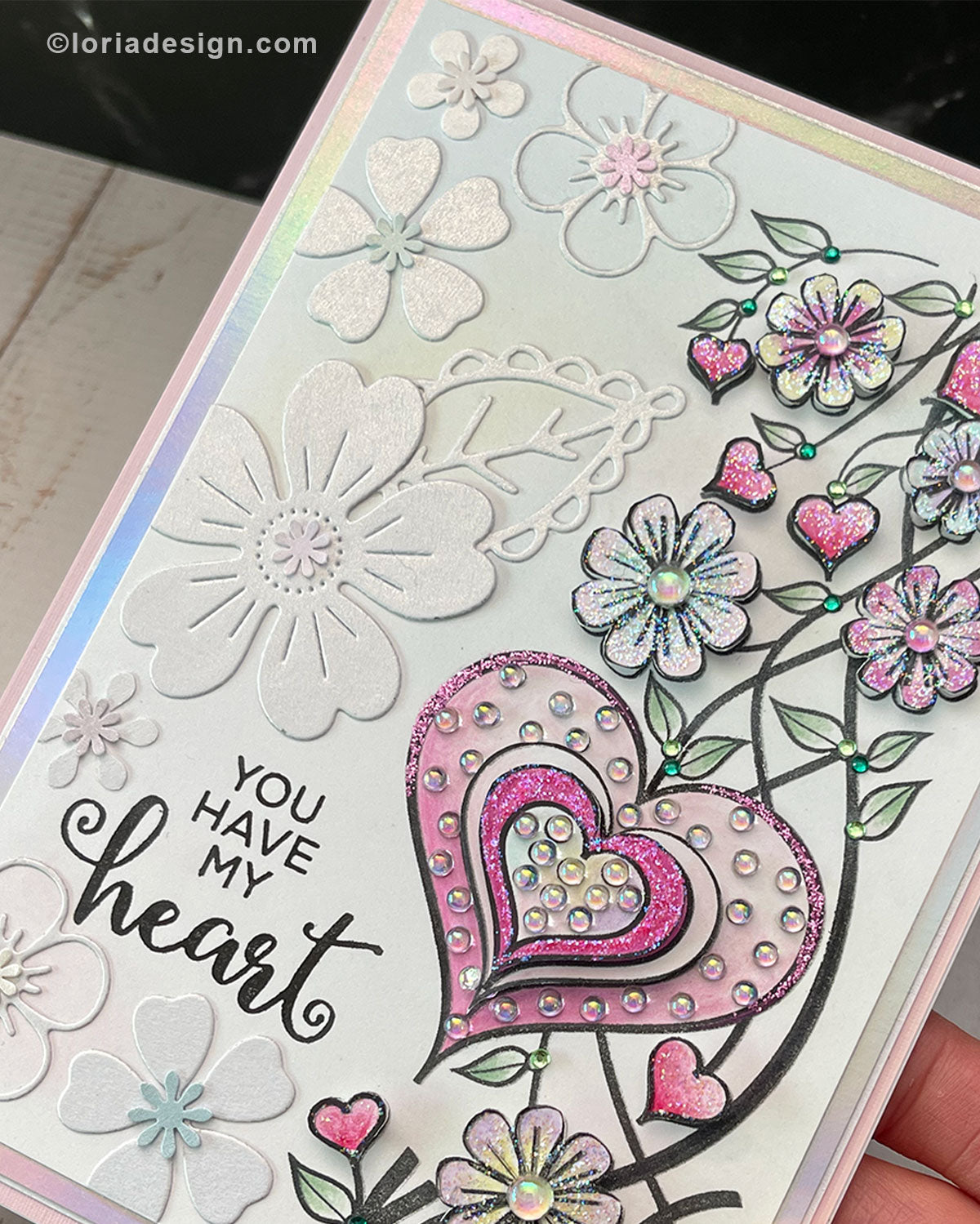 You have my heart Handmade Card