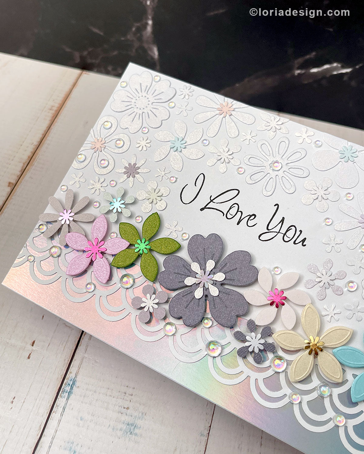 I Love You Handmade Card
