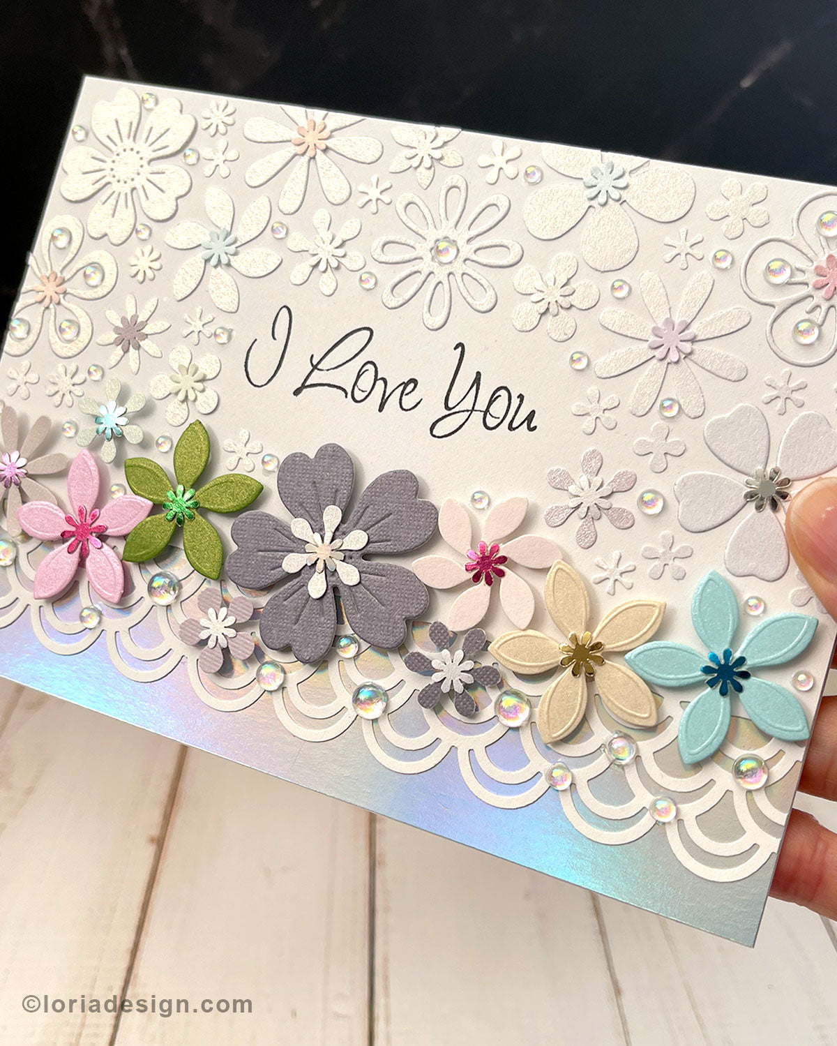 I Love You Handmade Card