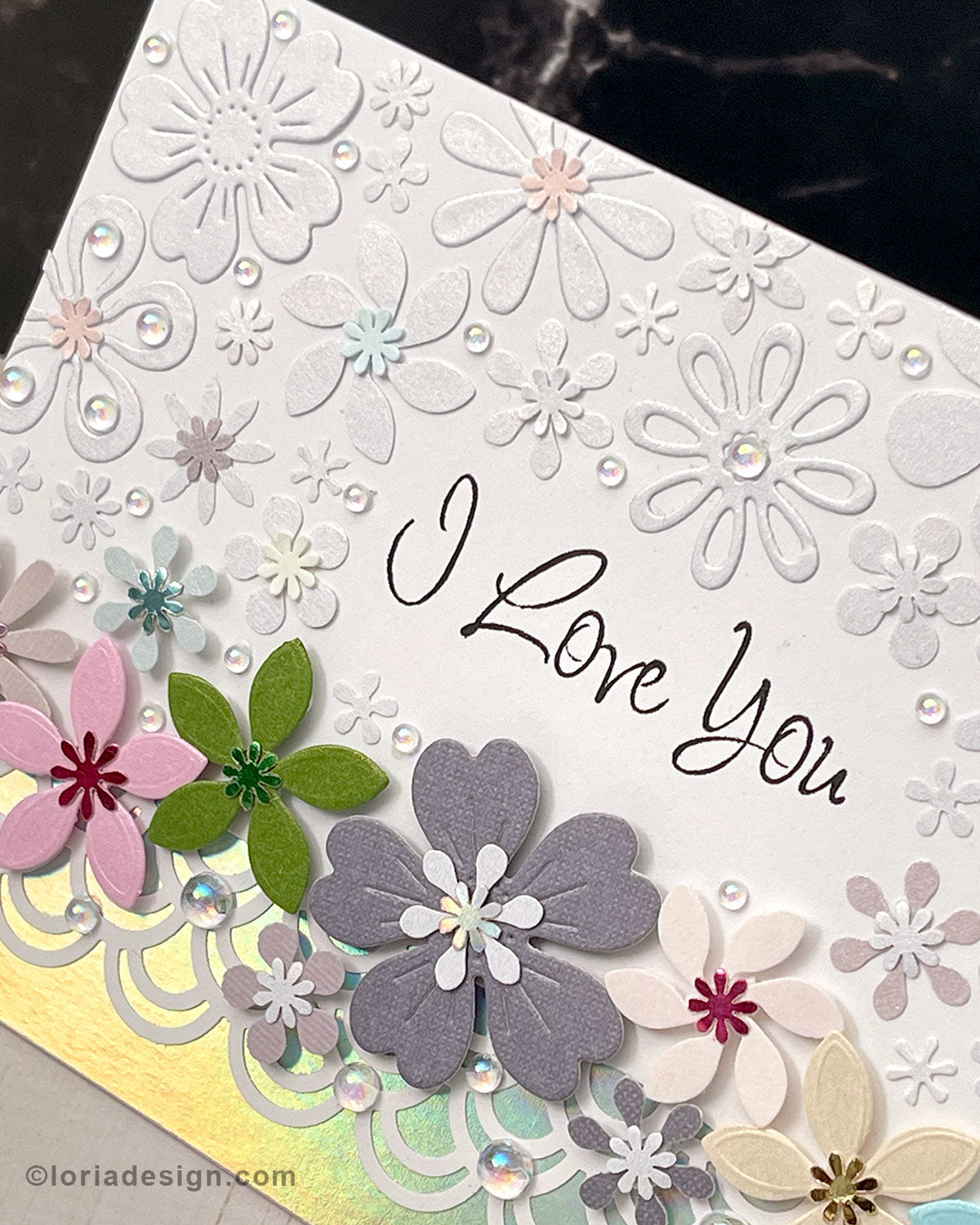 I Love You Handmade Card