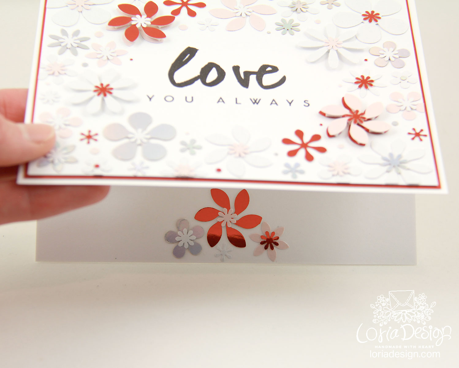 Love YOU ALWAYS Handmade Card