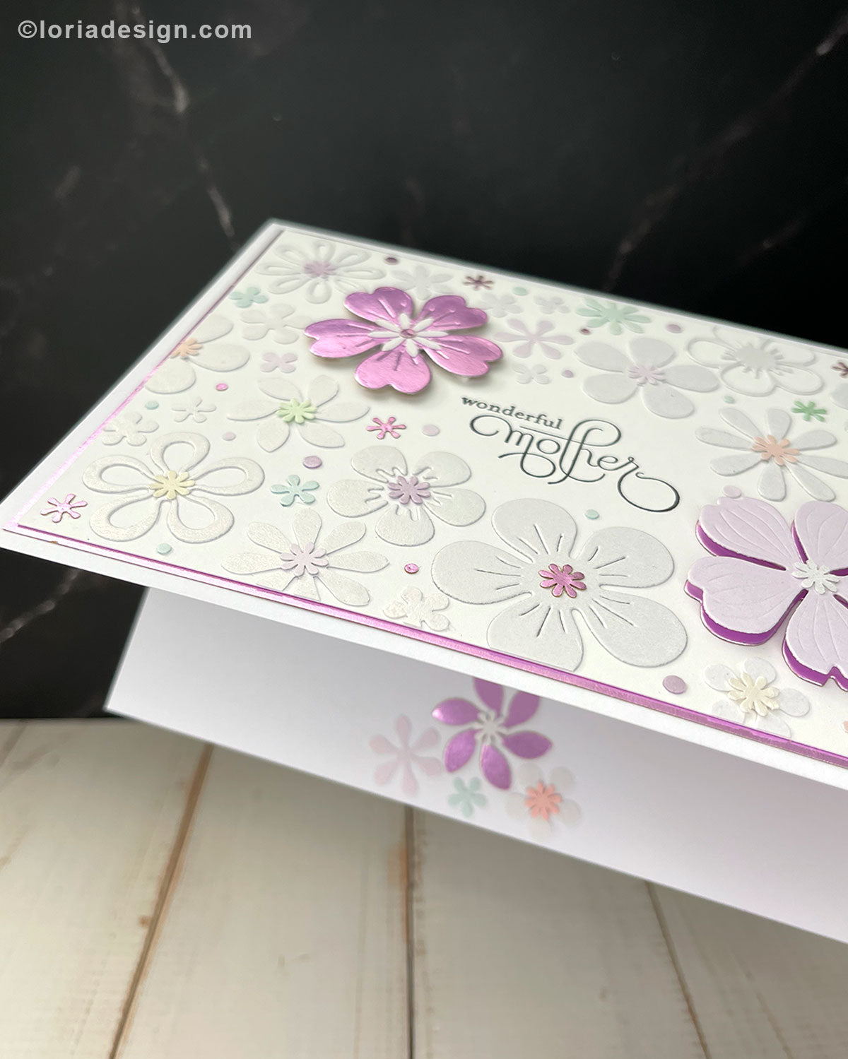Wonderful Mother Handmade Card