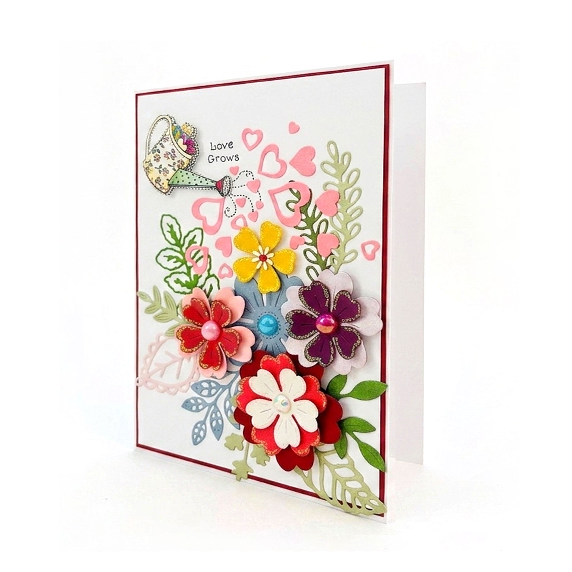 Love grows Handmade Card