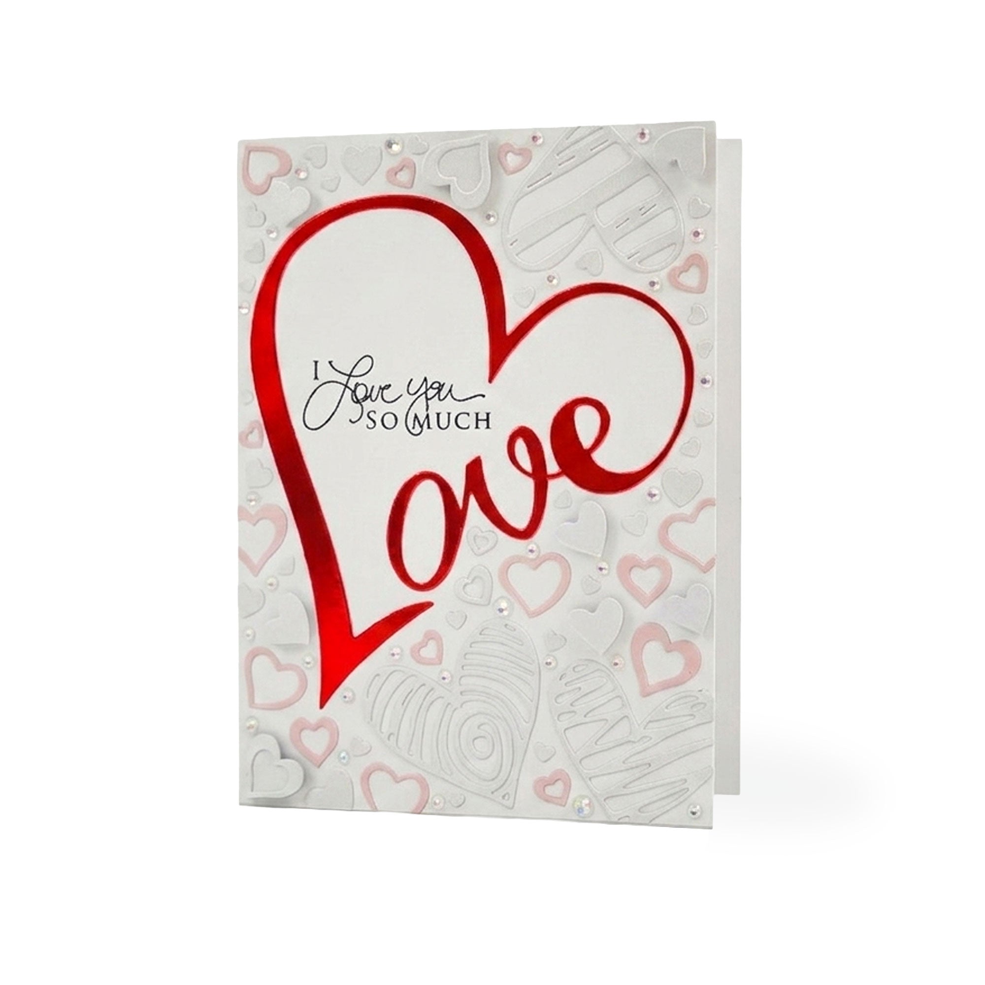 I Love you so much Handmade Card
