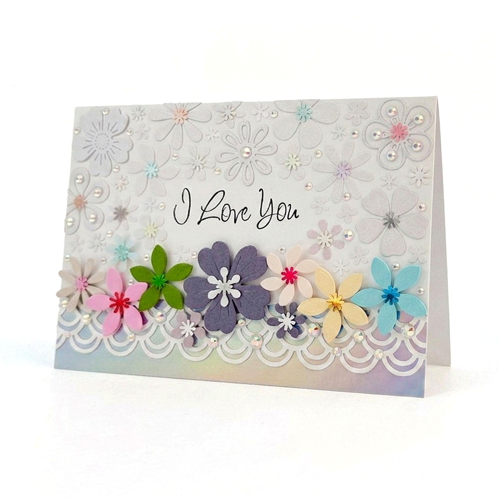 I Love You Handmade Card