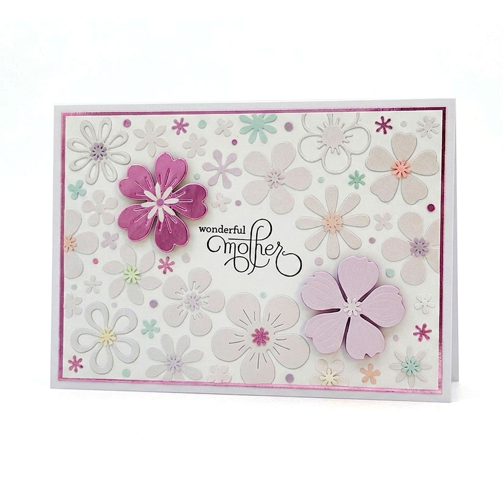 Wonderful Mother Handmade Card