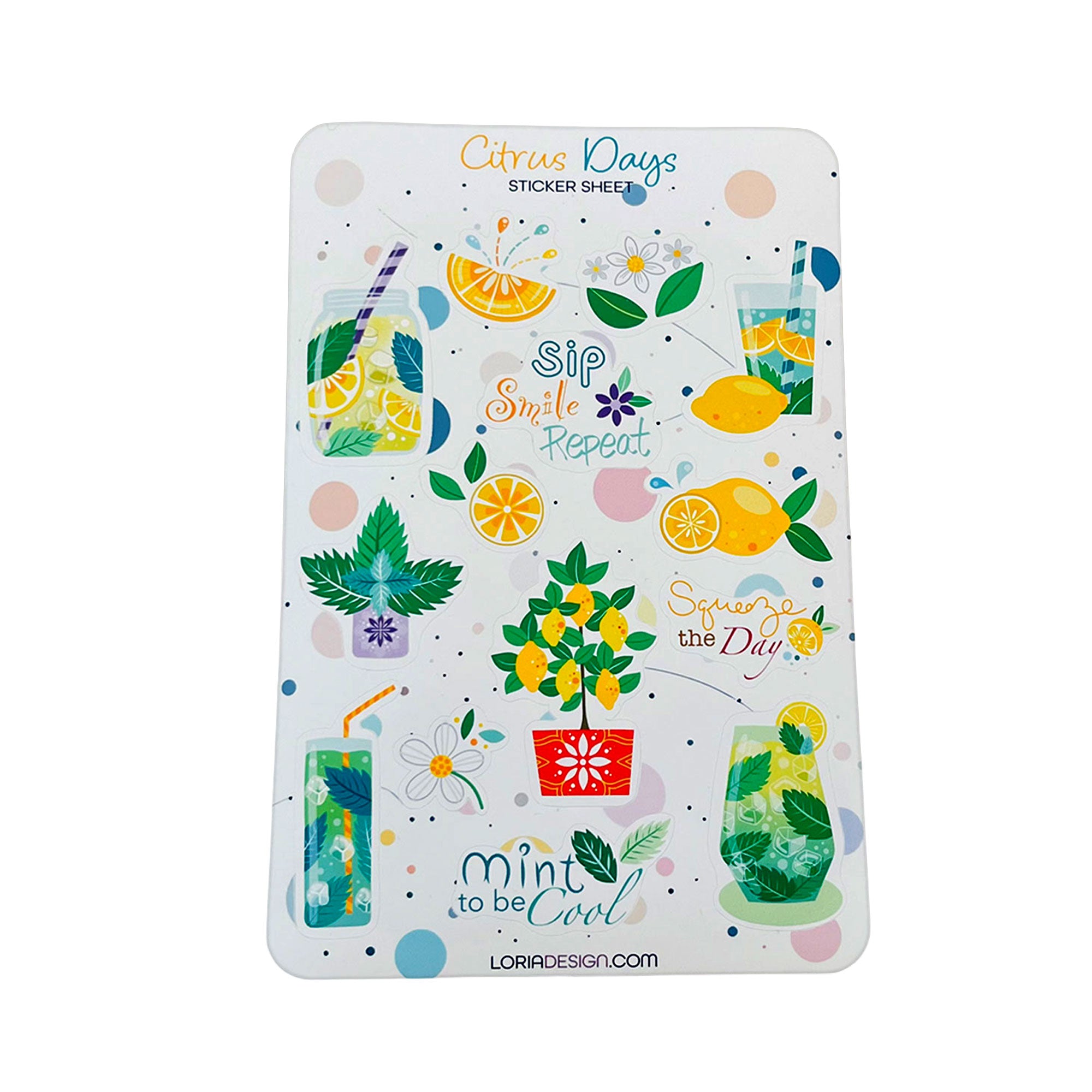 Sticker Sheet - Citrus Days