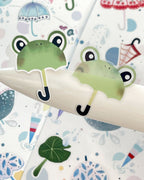 Hello Rain Sticker Sheet