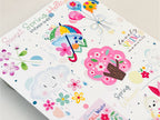 Sweet Spring Hello Sticker Sheet